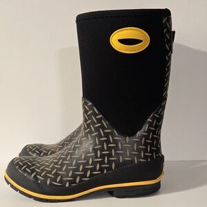 Western Cheif Cold Rated Diamond Plate Pattern Boots Size 6